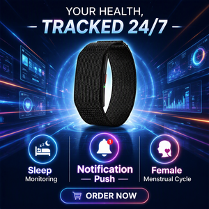 7.5mm Super Slim Smart Bracelet HRV SpO2 Tracker