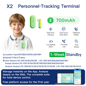 ISO Certified Mini Portable Smart Tracker Device GPS 4G LTE WiFi Beidou LBS Compatible GSM AGPS Anti-Lost Alarm Locator App