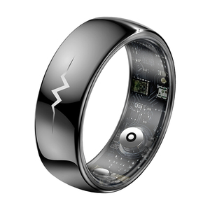 2025 AI Heart Health Analysis Q520 Heart Rate Blood Pressure Body Temperature Sleep Monitor ECG Health Tracker Smart Ring