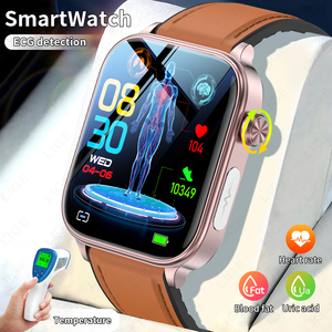 Lige BWET570 ET570 Multifunction Smartwatch ECG Analysis